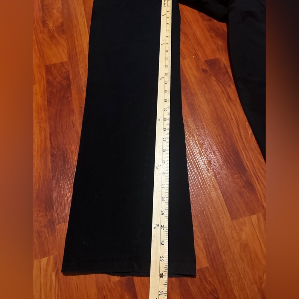 Y2K BCBG Black Pants with Silver Embellishments - Picture 4 of 9